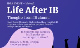 Learn from IB Alumni–Now Virtual