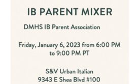 IB Parent Mixer