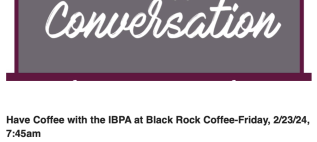 Coffee with IBPA