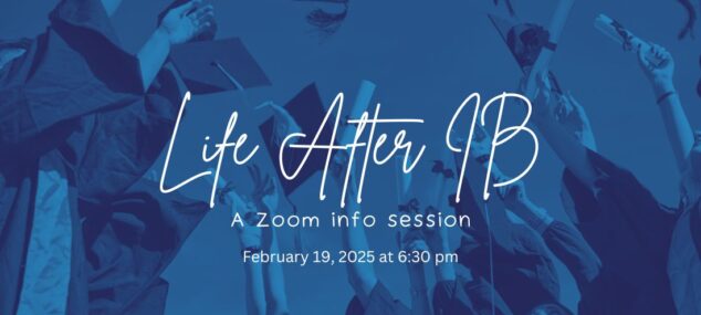 Life After IB Zoom Info Session 2/19