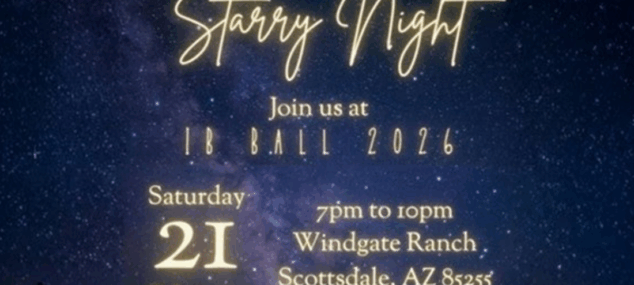 The 2026 IB Ball is on 2/21/26!