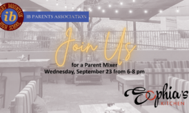Join Us for Our Parent Mixer on 9/23/26!