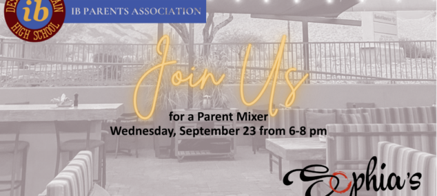Join Us for Our Parent Mixer on 9/23/26!