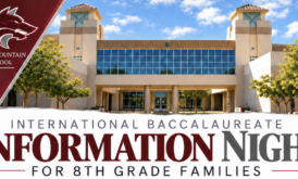 IB 8th Grade Info Night is 10/22/26